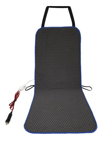 Накидка с подогревом на сиденье и спинку кресла автомобиля (два режима) 